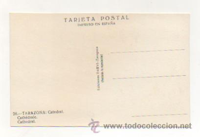 Postales: TARAZONA. CATEDRAL. - Foto 2