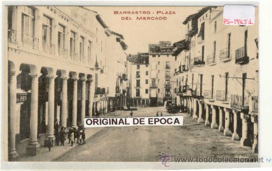 Postales: (PS-19651)POSTAL DE BARBASTRO-PLAZA DEL MERCADO