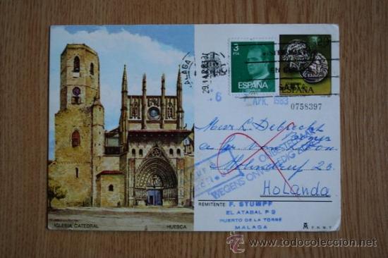 Postales: Huesca. Iglesia Catedral. - Foto 1