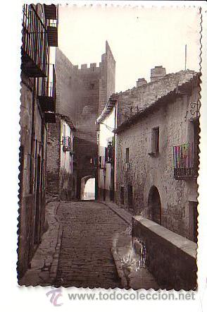 Postcards: SOS DEL REY CATOLICO (ZARAGOZA).- CALLE JES&Uacute;S Y TORREON DE LA REINA