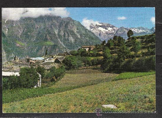 Postales: N&ordm; 38 - CERLER. VALLE DE BENASQUE. AL FONDO, MACIZO DEL PERDIGUERO