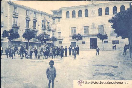 Postales: BORJA (ZARAGOZA).- PLAZA DE LA CONSTITUCI&Oacute;N - Foto 1