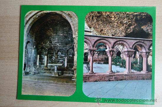 Postales: POSTAL DE SAN JUAN DE LA PE&Ntilde;A (HUESCA) - Foto 1