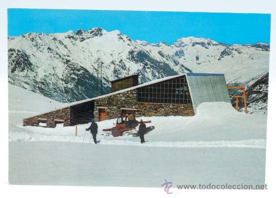 Postales: Postal estaci&oacute;n de esqui Cerler Valle de Benasque Ediciones Sicilia a&ntilde;os 70