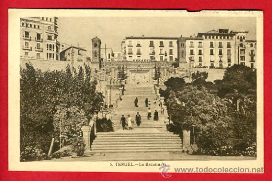 Postales: teruel, la escalinata,      p43764 - Foto 1