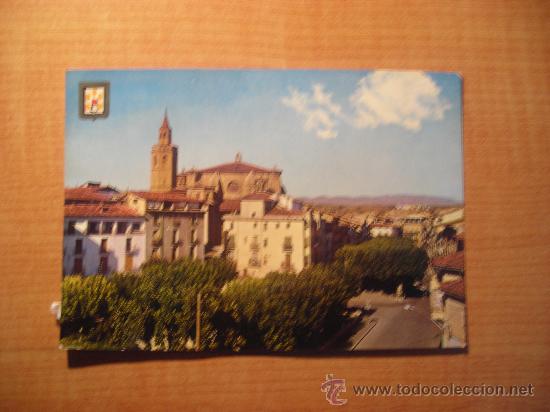 Postales: POSTAL BARBASTRO CATEDRAL Y COSO SIN CIRCULAR - Foto 1