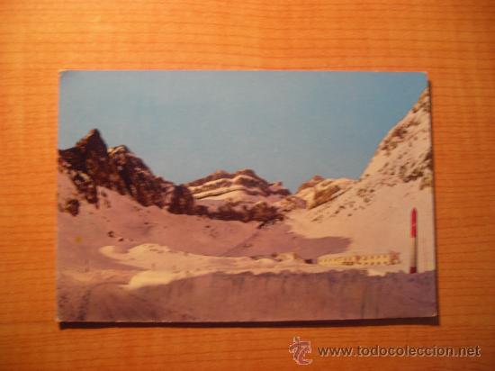 Postkarten: POSTAL PIRINEO ARAGONES CAMPAMENTO RIOSETA A LA IZDA PICO DEL AGUILA  ESCRITA