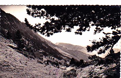 Postales: POSTAL BENASQUE REFUGIO DE ESTOS Y MACIZO DE LOS MALDITOS - Foto 1