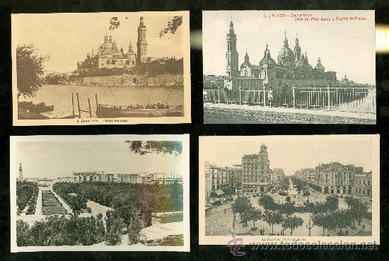 Postales: LOTE DE 20 TARJETAS POSTALES DE ZARAGOZA. - Foto 3