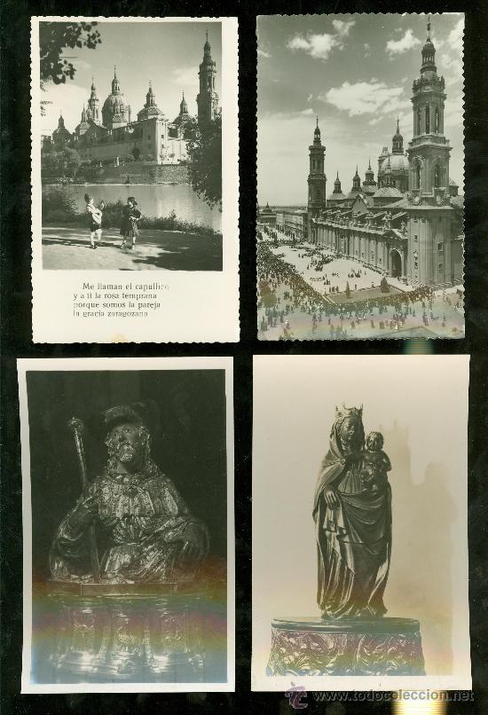 Postales: LOTE DE 20 TARJETAS POSTALES DE ZARAGOZA. - Foto 5