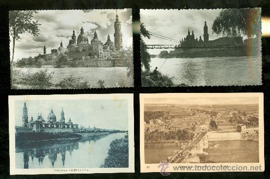 Postales: LOTE DE 20 TARJETAS POSTALES DE ZARAGOZA. - Foto 1