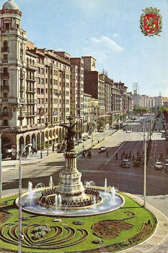 Postales: ZARAGOZA - AVENIDA DE LA INDEPENDENCIA (1968) - Foto 1