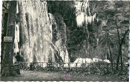 Postales: 6042L - MONASTERIO DE PIEDRA-CASCADA LA CAPRICHOSA-EDICIONES GARCIA GARRABELLA-ZARAGOZA