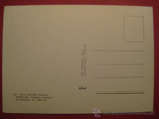 Postales: ALTO ARAGON, PANTICOSA - REF.: R-9-87 - Foto 2