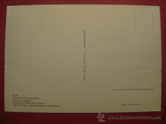 Postales: SALLENT DE GALLEGO, HUESCA - REF.: R-9-79 - Foto 2