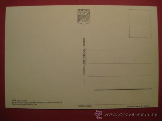 Postales: ZARAGOZA - REF.: R-9-62 - Foto 2