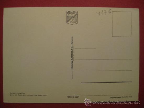 Postales: ZARAGOZA - REF.: R-9-59 - Foto 2