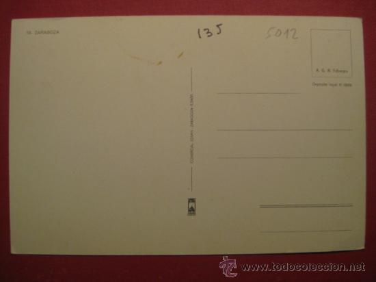 Postales: ZARAGOZA - REF.: R-9-56 - Foto 2