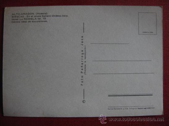 Postales: BIESCAS. HUESCA.  -   REF .  AH - 186 - Foto 2