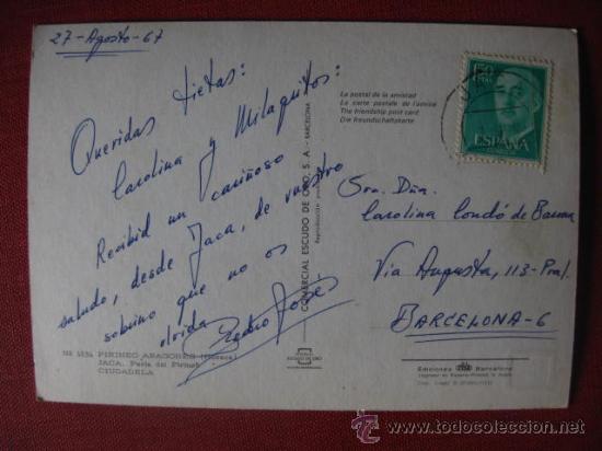 Postales: JACA. HUESCA.  -   REF .  AH - 184 - Foto 2
