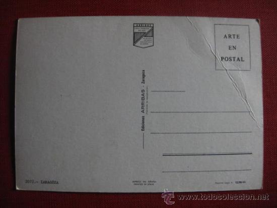 Postales: ZARAGOZA.  -   REF .  AH - 179 - Foto 2
