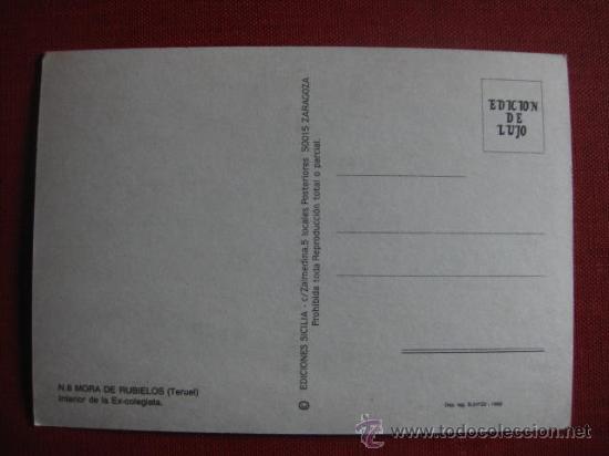Postales: MORA DE RUBIELOS. TERUEL -   REF .  AH - 168 - Foto 2