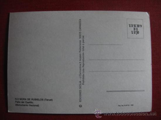 Postales: MORA DE RUBIELOS. TERUEL -   REF .  AH - 166 - Foto 2