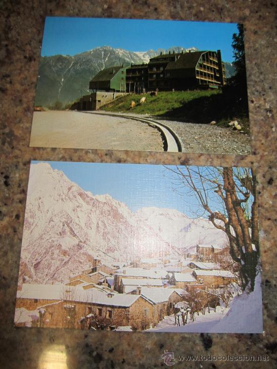 Postales: LOTE DE DOS POSTALES DE LA ESTACI&Oacute;N DE ESQU&Iacute; DE CERLER --- A&Ntilde;O 1984