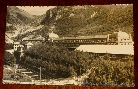 Postcards: ANTIGUA FOTO POSTAL DE CANFRANC - ARA&Ntilde;ONES - N. 10 - ED. SICILIA - NO CIRCULADA - ESCRITA.