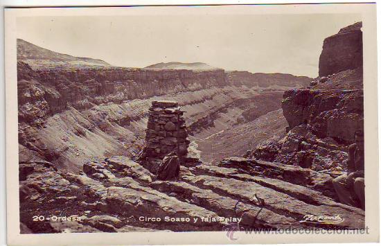 Postales: 20 - ordesa - circo soaso y faja pelay - postal fotografica - talleres zerkowitz