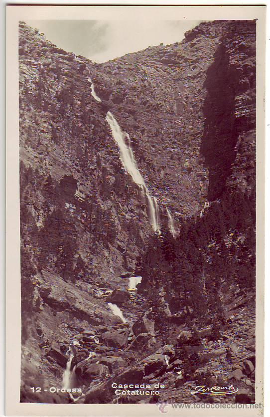 Postales: 12 - ordesa - cascada de catatuero - postal fotografica - talleres zerkowitz