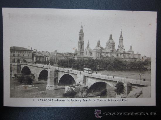 Postales: ZARAGOZA - REF.: T-518 - Foto 1