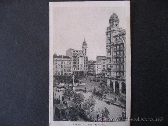 Postales: ZARAGOZA,PLAZA DE ESPA&Ntilde;A. - Foto 1