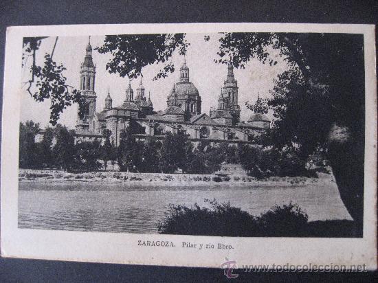 Postales: ZARAGOZA,PILAR Y RIO EBRO. - Foto 1