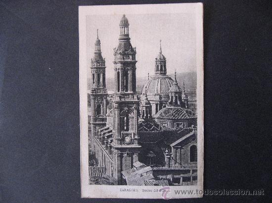 Postales: ZARAGOZA,TORRES DEL PILAR. - Foto 1
