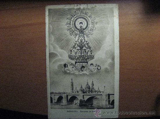Postales: ZARAGOZA,RECUERDO DE ZARAGOZA. - Foto 1