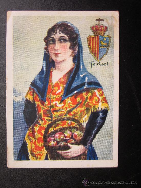 Postales: TERUEL - REF.: T-871 - CROMO CHOCOLATE AMATLLER - Foto 1