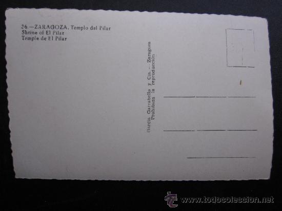Postales: ZARAGOZA - REF.: T-889 - Foto 2