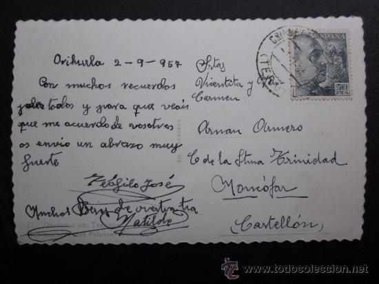 Postales: ORIHUELA DE TREMEDAL - REF.: T-911 - Foto 2