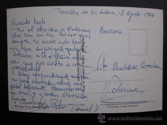 Postales: CALAMOCHA - REF.: T-943 - Foto 2