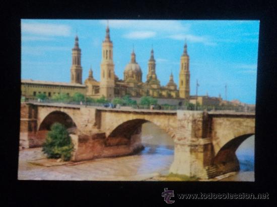 Postales: ZARAGOZA. PUENTE DEL PILAR. SIN CIRCULAR - Foto 1