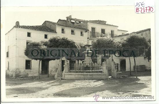 Postales: (PS-21770)POSTAL DE MANZANERA(TERUEL)-PLAZA DE LA FUENTE