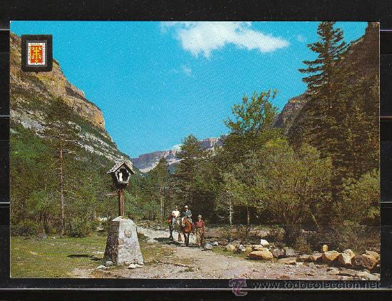 Postales: N&ordm; 426 PARQUE NACIONAL DE ORDESA. VIRGEN DEL PILAR Y LA FRANCATA