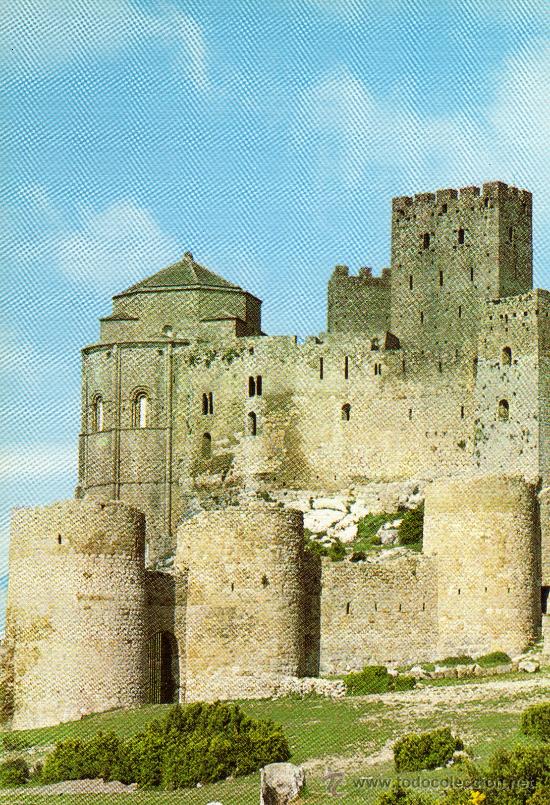 Postales: CASTILLO DE LOARRE N&ordm; 23 VISTA PARCIAL EDICIONES SICILIA SIN CIRCULAR