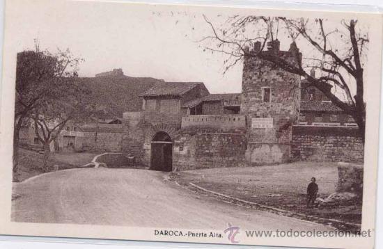 Postales: DAROCA (ZARAGOZA).- PUERTA ALTA - Foto 1