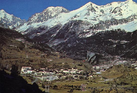 Postales: SALLENT DE GALLEGO  VISTA GENERAL SIN CIRCULAR