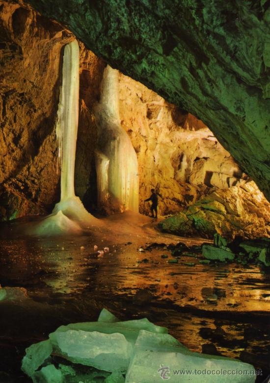 Postales: PARQUE NACIONAL DE ORDESA N&ordm; 2  GRUTA HELADA DE CASTERET EDICIONES SICILIA SIN CIRCULAR