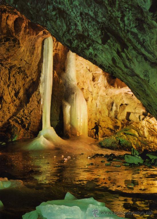 Postales: PARQUE NACIONAL DE ORDESA N&ordm; 2  GRUTA HELADA DE CASTERET EDICIONES SICILIA SIN CIRCULAR