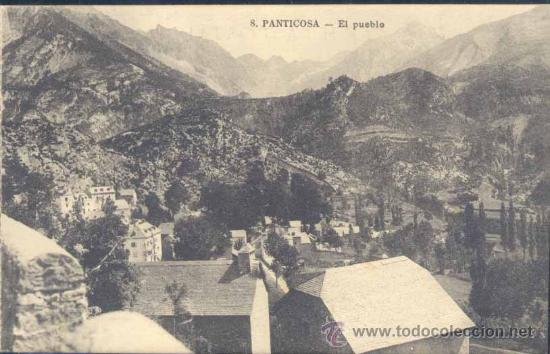 Postales: PANTICOSA (HUESCA).- EL PUEBLO - Foto 1