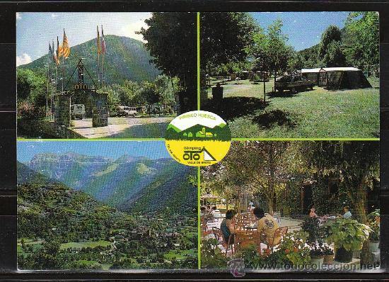 Postales: CAMPING OTO. VALLE DE BROTO